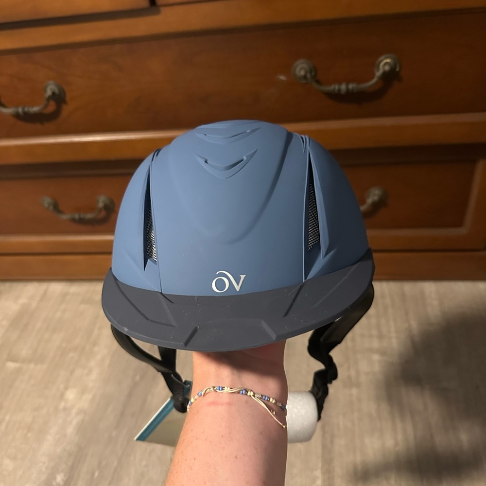 Blue Ovation Riding Helmet